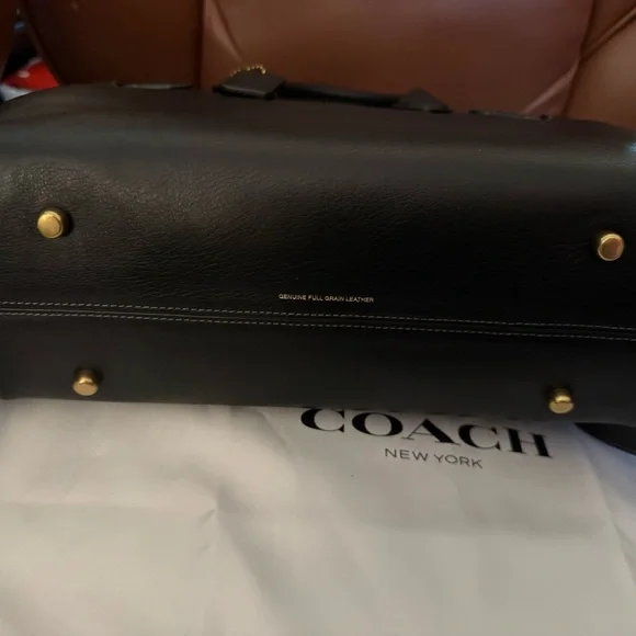 Coach Empire 28 Carryall in Black - Picture 5 of 11